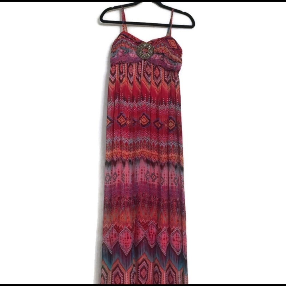 Anthropology Maxi Dress Size 6 Boston Proper Muse 100% Silk